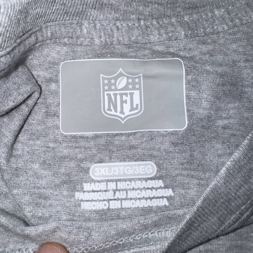 Men's 3XL NFL Team Apparel Indianapolis Colts NFL Shirt Gray Football - Picture 3 of 4